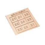 Sidkudil Puja Store 4" x 4" Copper Kubera Yantra