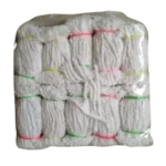 Sidkudil Puja Store 1008 Wicks - 3 Ply Twisted Wicks Handmade White Cotton Wicks